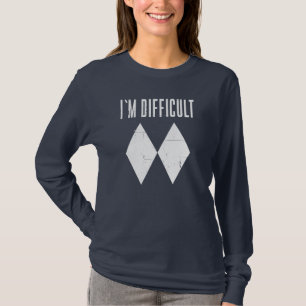 Grappige Skiënde Moeder Verjaardag Wintersporten T-shirt