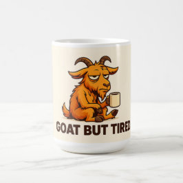 Grappige Slaapgeit Mok voor Coffeverslaafden