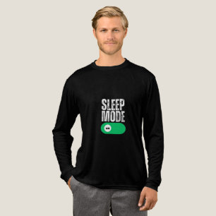 Grappige slaapstand Aan Uit Schakelaar - Retro Noo Tri-Blend Shirt