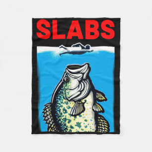 Grappige Slab Bekende Haaienfilm Parodie Platen Kr Fleece Deken