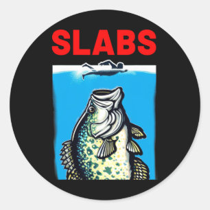 Grappige Slab Bekende Haik Film Parodie Slabs Crap Ronde Sticker