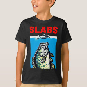 Grappige Slab Beroemde Shark Film Parodie Slabs Cr T-shirt