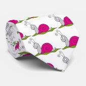 grappige slak stropdas (Opgerold)