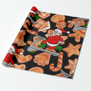 grappige slangenkoekjes cadeaupapier