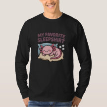 Grappige slapende Axolotl - Mijn favoriete slaapsh
