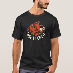 Grappige Slowth Down Rustig Aandoen Luiaard Pun T-shirt
