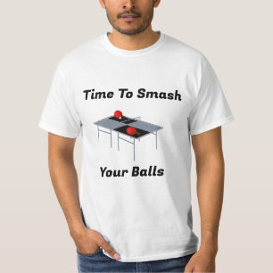 Grappige Smashing Balls, Ping Pong Tshirt