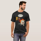 Grappige S'Mores Camping T-shirt (Voorkant volledig)