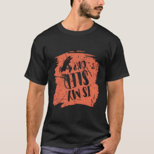 Grappige sneeuwscooter grappen is mijn slee ok rol t-shirt