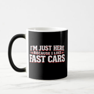 Grappige Snel Auto's Autoliefhebbers & Racen Magische Mok