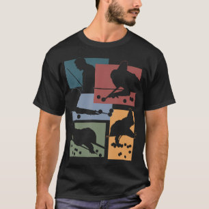 Grappige Snooker Biljart Speler Acht Ballen Design T-shirt