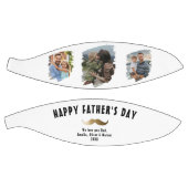 Grappige snor Happy Vaderdag 3 Foto Basketbal (Panelen)