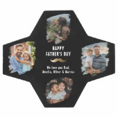 Grappige snor Happy Vaderdag 4 Foto Voetbal (Enkel)