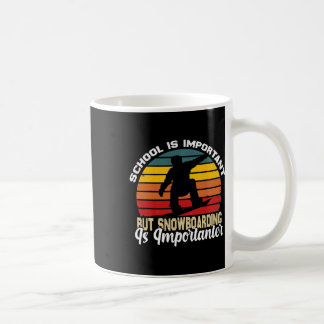Grappige  Snowboarding grappen Jongens Meisjes Sno Koffiemok