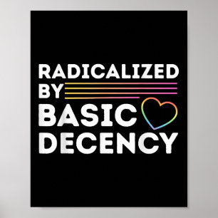 Grappige sociaaldemocratie geradicaliseerd door fa poster