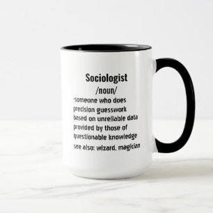 grappige socioloog definitie cadeaus voor mannen v mok