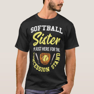 Grappige Softbal Softbal Speler Cadeaus Softbal Zu T-shirt