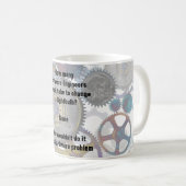 Grappige Software ENGINEER Joke Verander een gloei Koffiemok (Voorkant rechts)