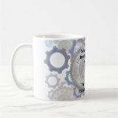 Grappige Software ENGINEER Joke Verander een gloei Koffiemok (Links)