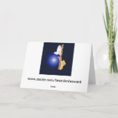 Grappige soldaat felicitatiekaart kaart (Achterkant)