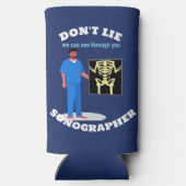 Grappige Sonograaf Custom Radiology Specialty (Achterkant)