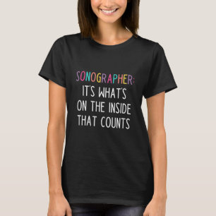 Grappige Sonograaf Slogan T-shirt