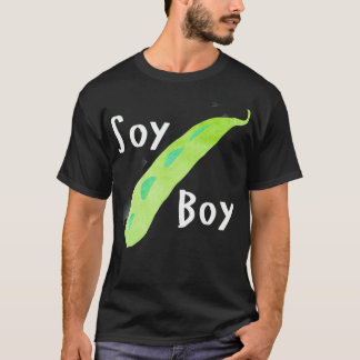 Grappige Soy Jongen Liberaal Veganistisch Vegetari T-shirt