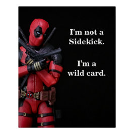 Grappige Speelgoed-fotografie Anti-Hero Perfect Poster