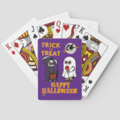 grappige speelkaarten "HALLOWEEN 1" (Achterkant)