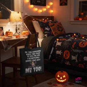 Grappige Spin Revenge Halloween Draagtas
