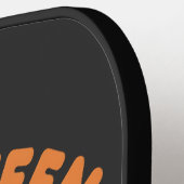 Grappige Spook Halloween Pickleball Sport Pickleball Paddle (Links Detail)