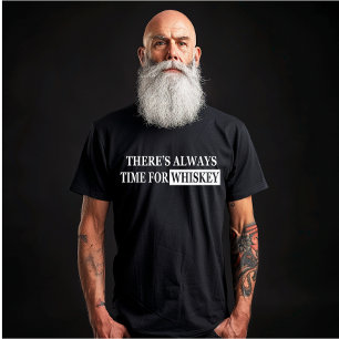 Grappige spreuk drinken Whiskey citaat T-shirt
