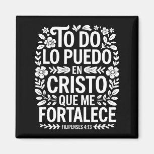 Grappige spreuk ik kan alle dingen doen door Chris Magneet