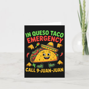 Grappige Spreuk Meme Cinco De Mayo Mexicaanse Taco Kaart