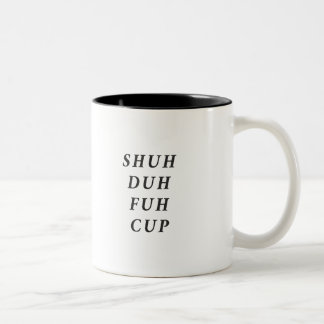 Grappige spreuk moderne collega verjaardagscitaat tweekleurige koffiemok
