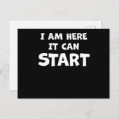 Grappige Spreuk Stoute Pret Sarkasme Ironie Grapje Briefkaart (Voorkant / Achterkant)