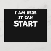 Grappige Spreuk Stoute Pret Sarkasme Ironie Grapje Briefkaart (Voorkant)