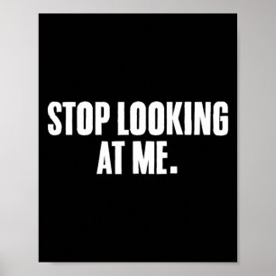 Grappige Spreuken Donkere Humor Grap Stop Sterren Poster
