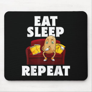 Grappige Spud Life Aardappel Lover Vegetarische Co Muismat
