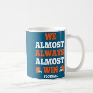 Grappige Srt-citaat We Winnen Bijna Altijd Bijna V Koffiemok