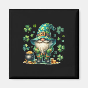 Grappige St Paddys Dag Kabouter Met St Patricks Da Magneet