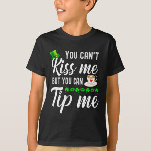 Grappige St. Patrick's Dag Koffie Waitress Waiter  T-shirt