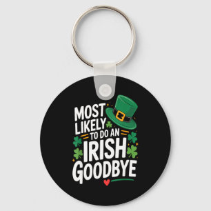 Grappige st. patrick's dag meest waarschijnlijk ee sleutelhanger