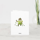 Grappige St. Patrick's Day Feestdagen Kaart (Achterkant)