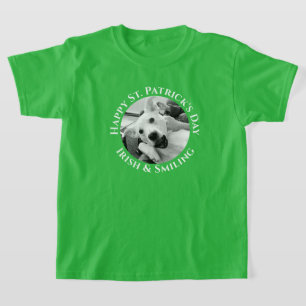 Grappige St. Patrick's Day Ierse en lachende hond T-shirt