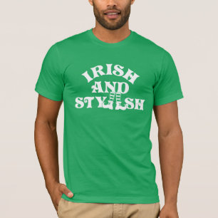 Grappige St Patricks Day Ierse en stijlvolle groep T-shirt