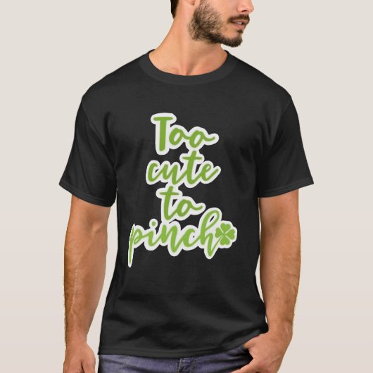 Grappige St Patricks Day Kleding Leuke St Patricks T-shirt (Voorkant)