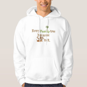 Grappige stamboomsap hoodie