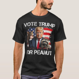 Grappige stem Trump voor pinda de eekhoorn Trump20 T-shirt