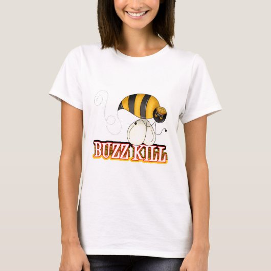 Grappige stemmingdoder bij t-shirt (Voorkant)